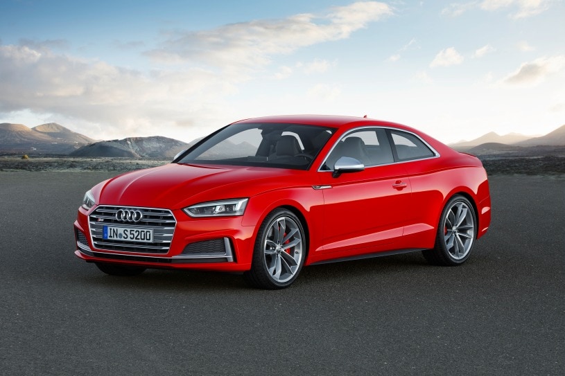 2018 Audi S5 Prestige quattro Coupe Exterior. European Model Shown. 2018 Audi S5 Prestige quattro Coupe Exterior. European Model Shown.