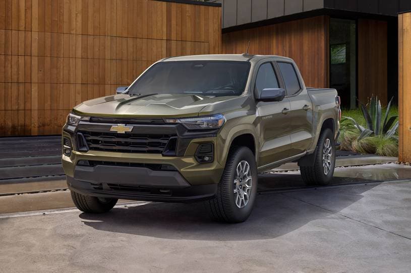 Chevrolet Colorado LT Crew Cab Pickup Exterior. Convenience Package III Shown.
