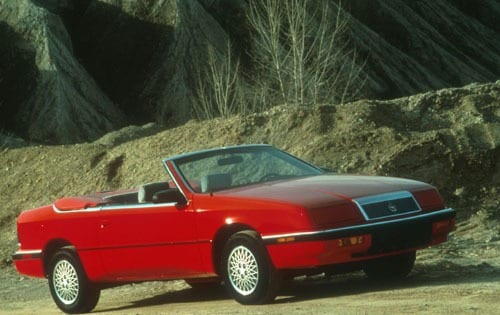 1991 Chrysler Le Baron 2 Dr GTC Convertible