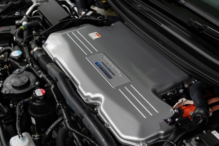 Honda hydrogen fuel cell detail