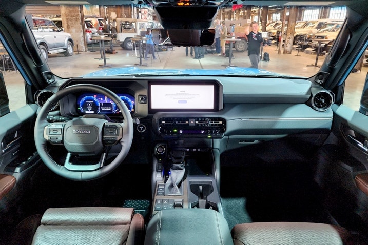 2024 Toyota Land Cruiser interior