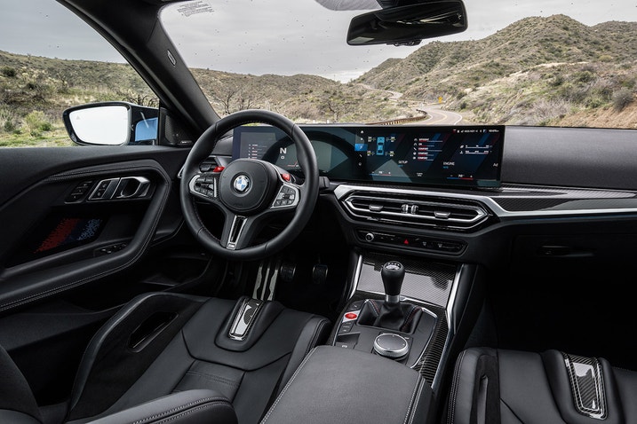 2023 BMW M2 front interior