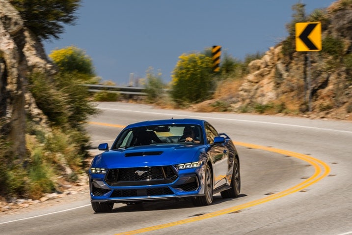 2024 Ford Mustang GT action
