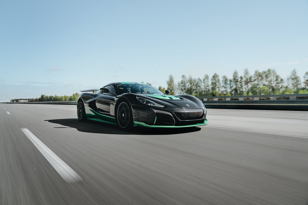 2023 Rimac Nevera front 3/4