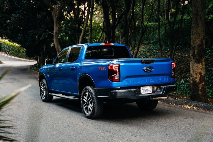 Long-term Ford Ranger rear 3/4