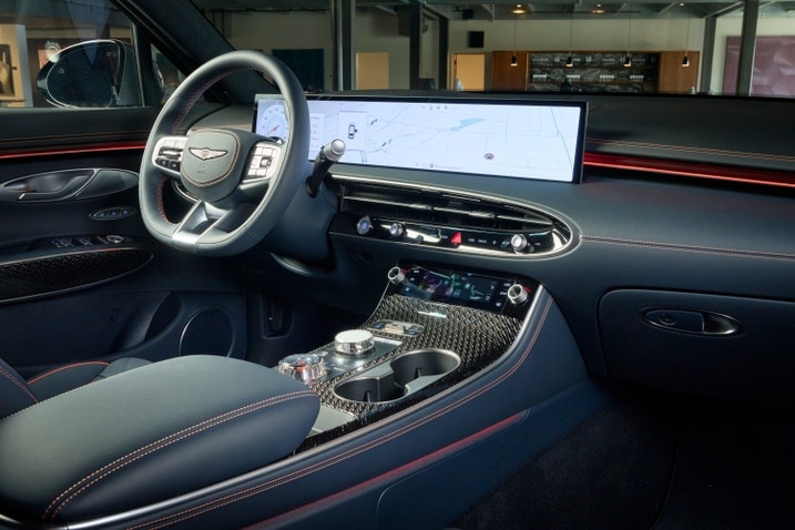 Genesis GV70 front interior