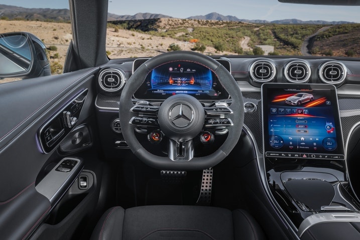 2024 Mercedes-AMG CLE 53 dashboard
