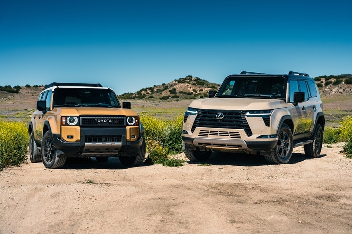 Toyota Land Cruiser vs. Lexus GX