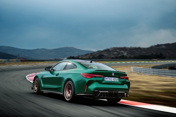 2025 BMW M4 CS rear action