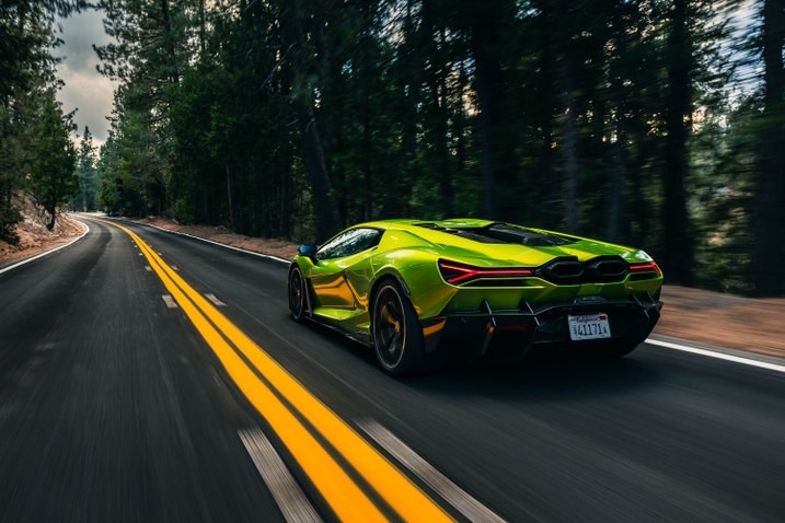 2025 Lamborghini Revuelto driving
