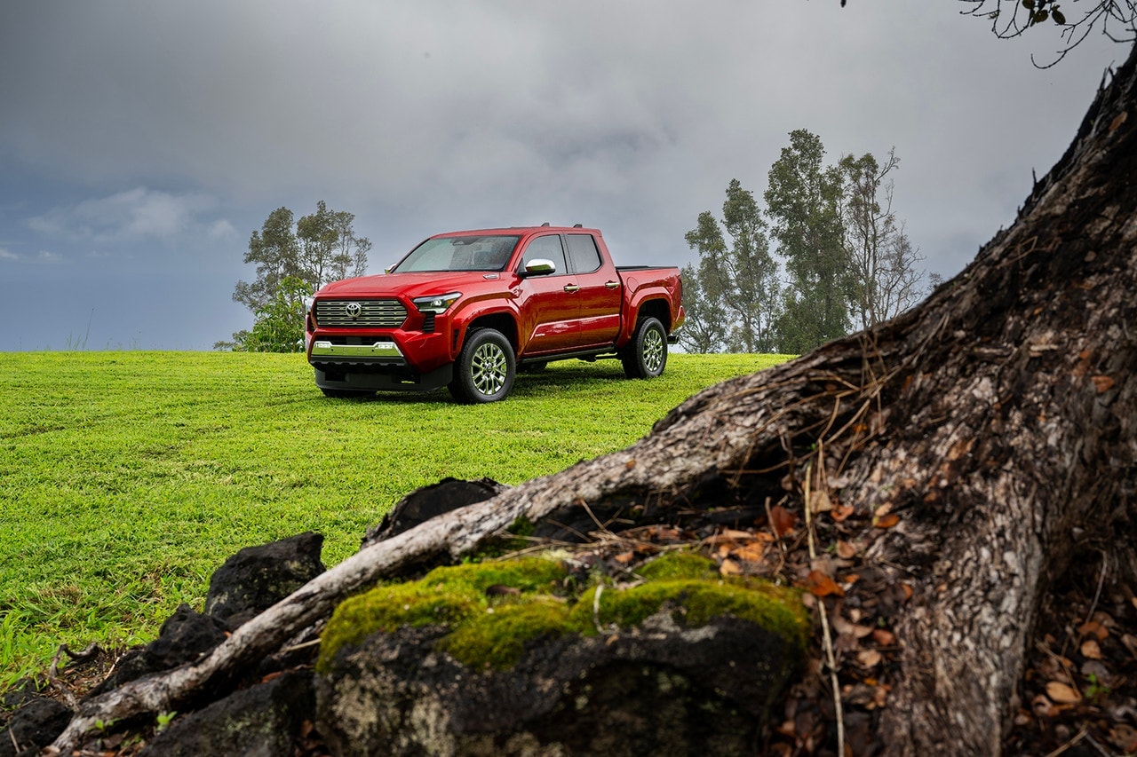 2024 Toyota Tacoma Limited front 3/4