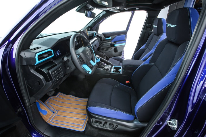 Toyota 4Runner TRD Surf Concept interior