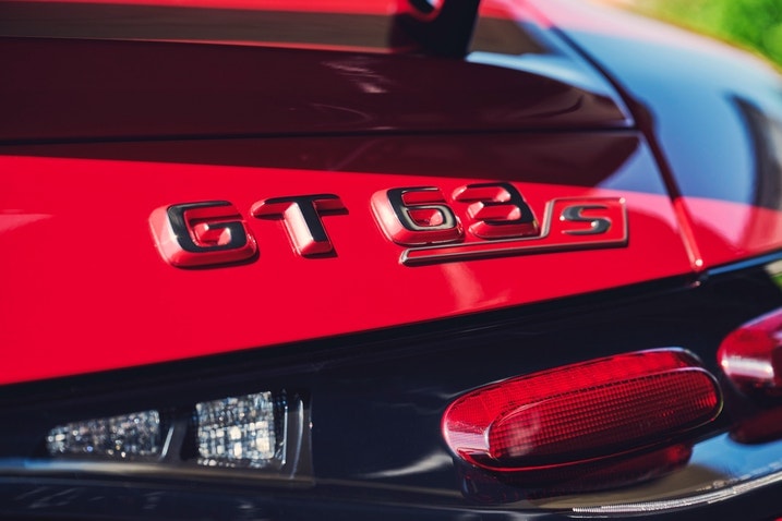 2025 Mercedes-AMG GT 63 S E Performance badge