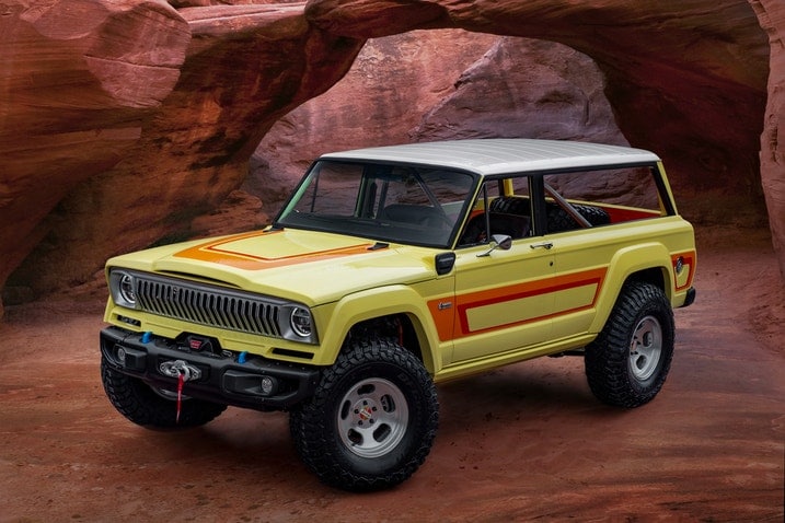 jeep safari limburg Jeep Cherokee 4xe Concept front