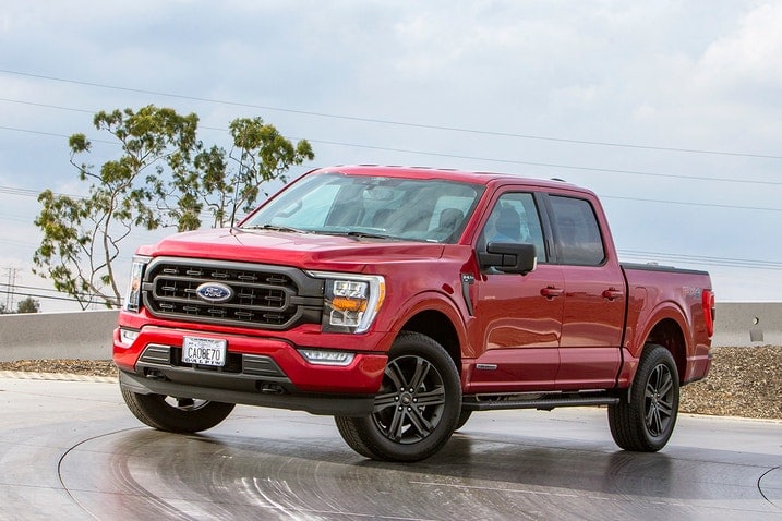 2021 Ford F-150 Hybrid front 3/4