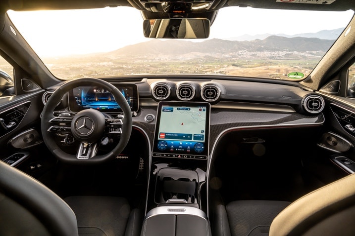 2024 Mercedes AMG C 63 e performance interior