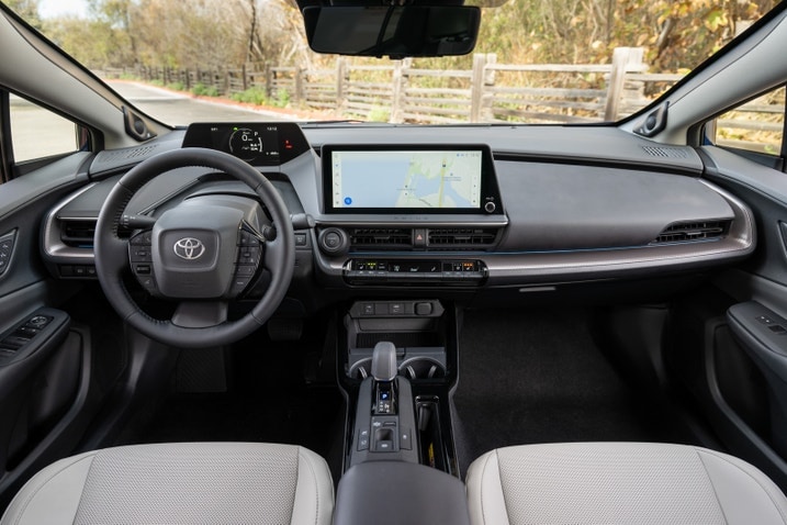 2023 Toyota Prius interior