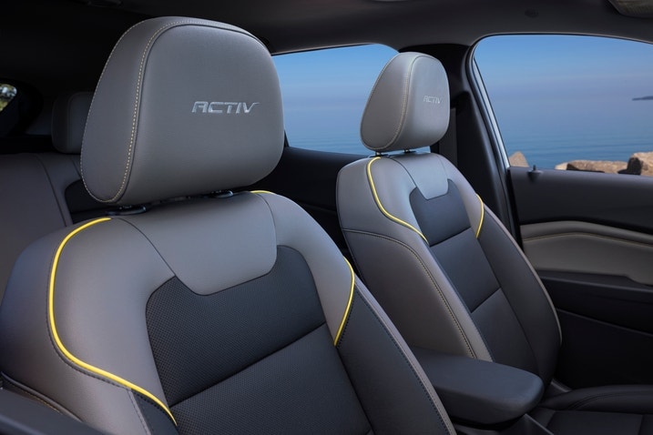 Seats in the 2024 Chevrolet Trax Activ trim level