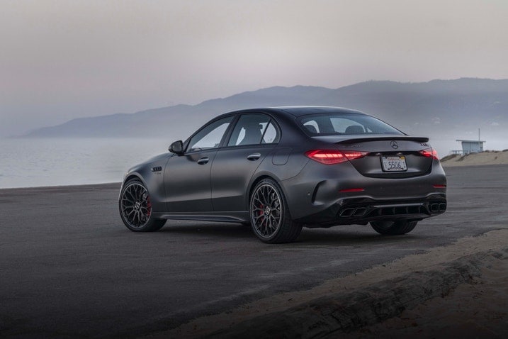 2024 Mercedes-AMG C 63 E Performance Rear 3/4
