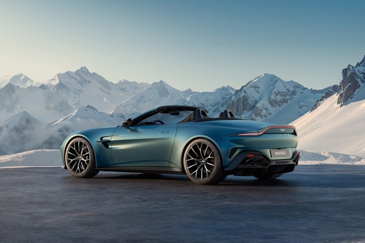 2025 Aston Martin Vantage Roadster rear 3/4