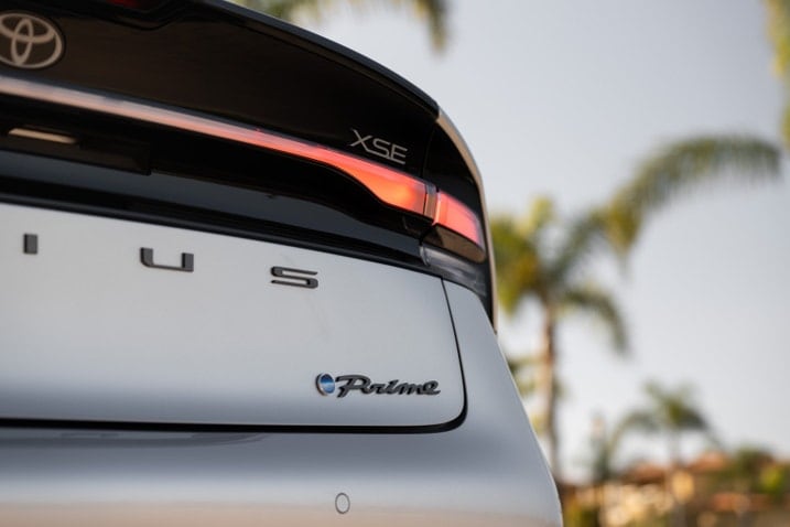 2023 Toyota Prius Prime badge