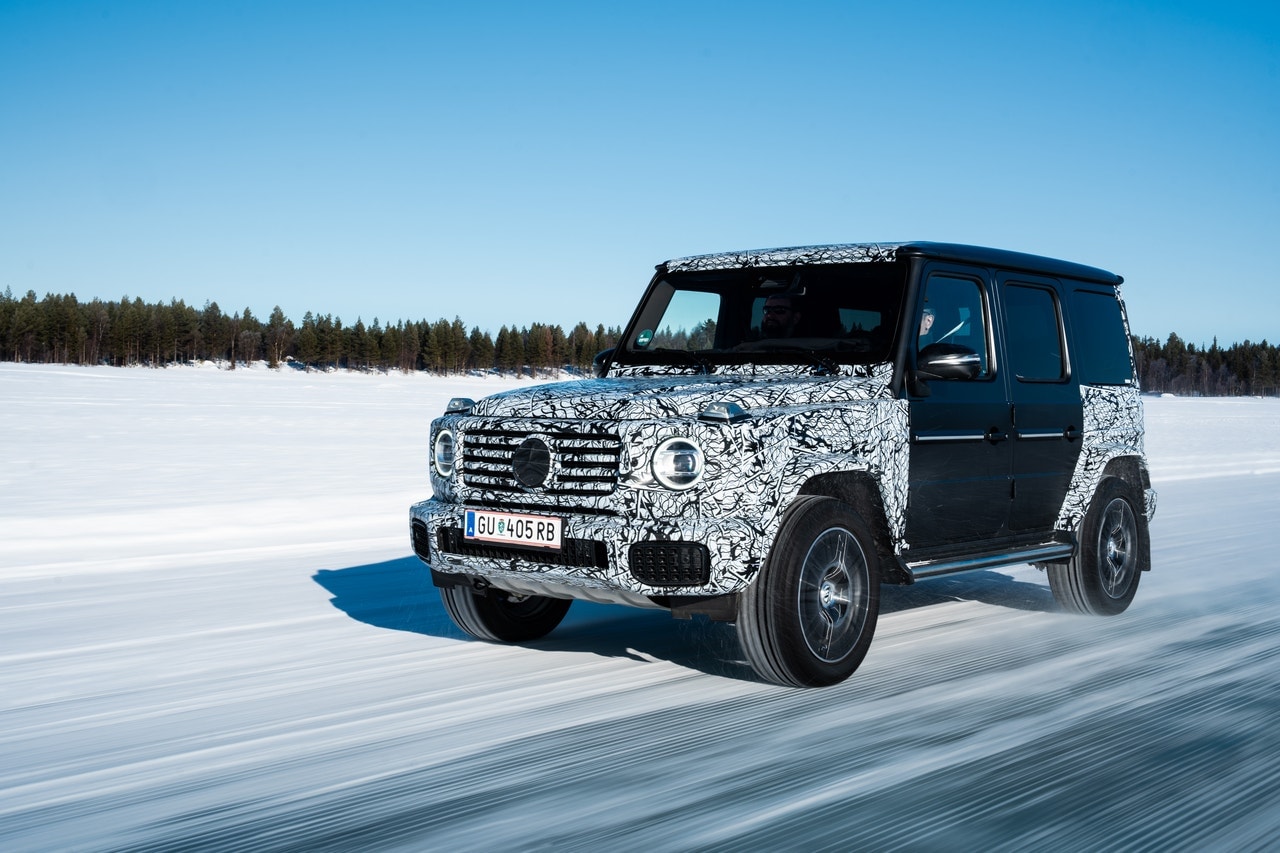 2025 Mercedes-Benz G-Class Prototype front