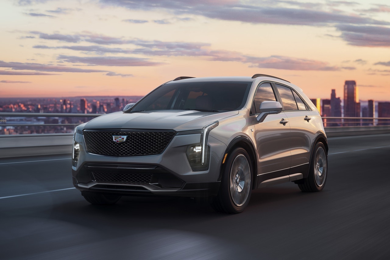 2024 Cadillac XT4 driving