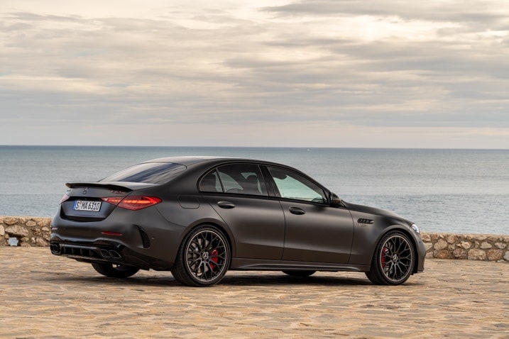 2024 Mercedes-AMG C 63 e performance rear exterior