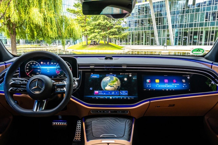 2024 Mercedes E-Class dashboard
