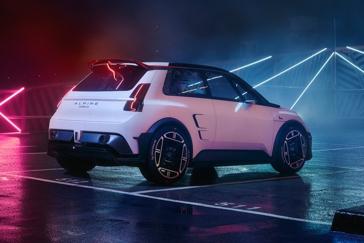 Alpine A290 Concept rear 3/4