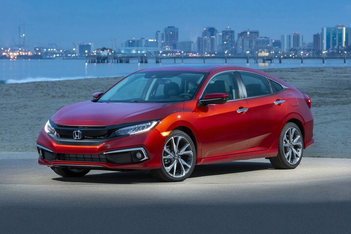 2019 Honda Civic Touring Sedan Exterior Shown