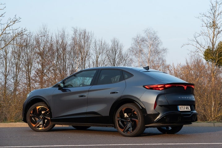 2025 Cupra Tavascan VZ rear 3/4