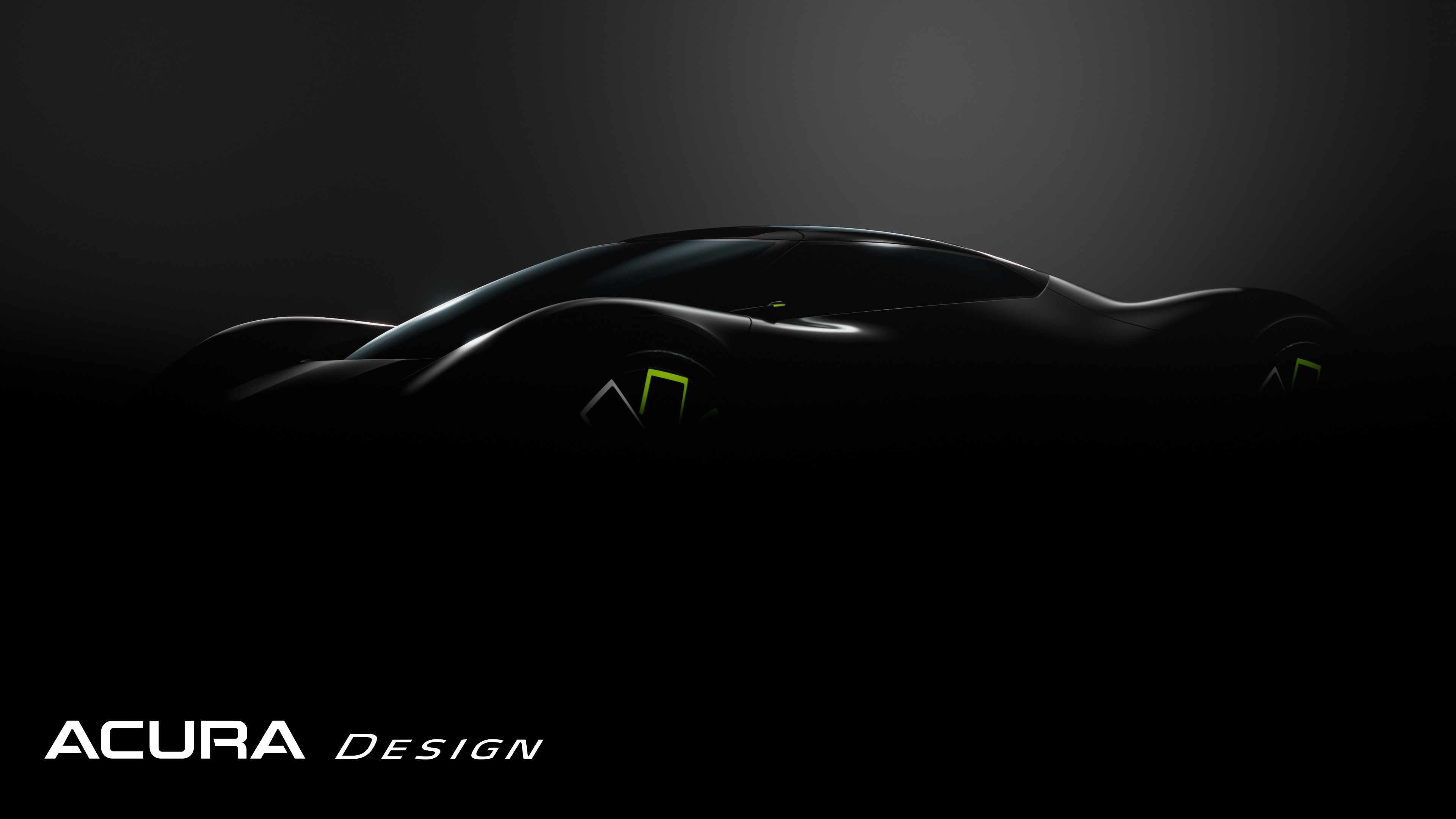 Acura Electric Vision design study front 3/4