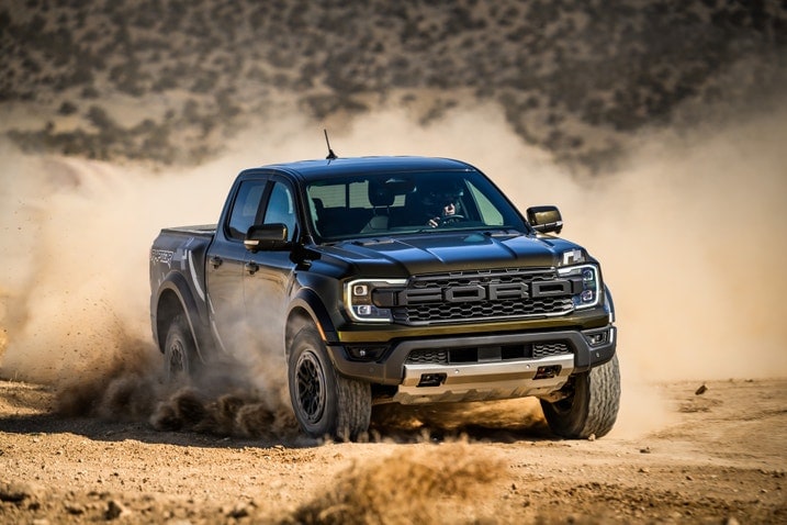 2024 Ford Ranger Raptor front