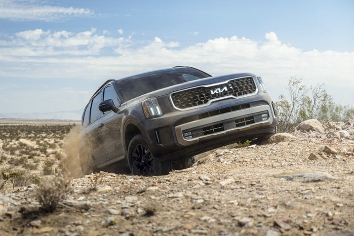 2023 KIA TELLURIDE SX X PRO BLUE OFF ROADING