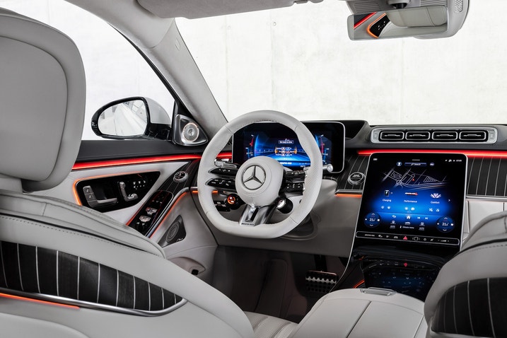 2023 Mercedes AMG S 63 E Performance interior