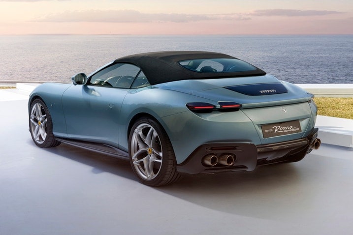 Ferrari Roma Spider rear exterior 