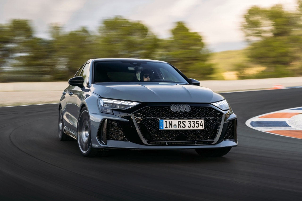 2025 Audi RS 3 Sedan driving