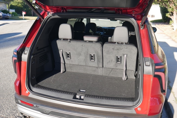 Chevrolet Traverse cargo area