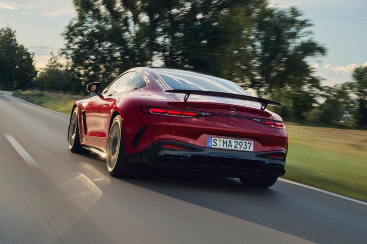 2025 Mercedes-AMG GT 63 S E Performance driving