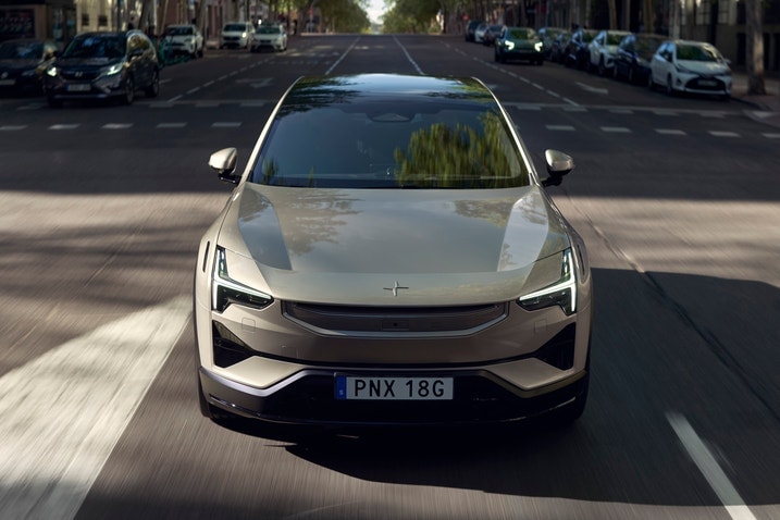 2025 Polestar 3 hard front