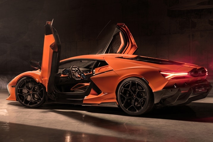 2024 Lamborghini Revuelto rear 3/4 doors open