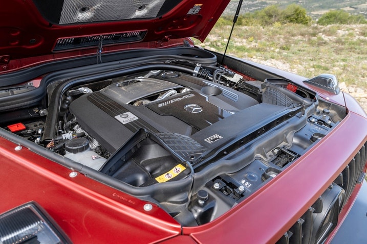 2025 Mercedes-AMG G 63 engine