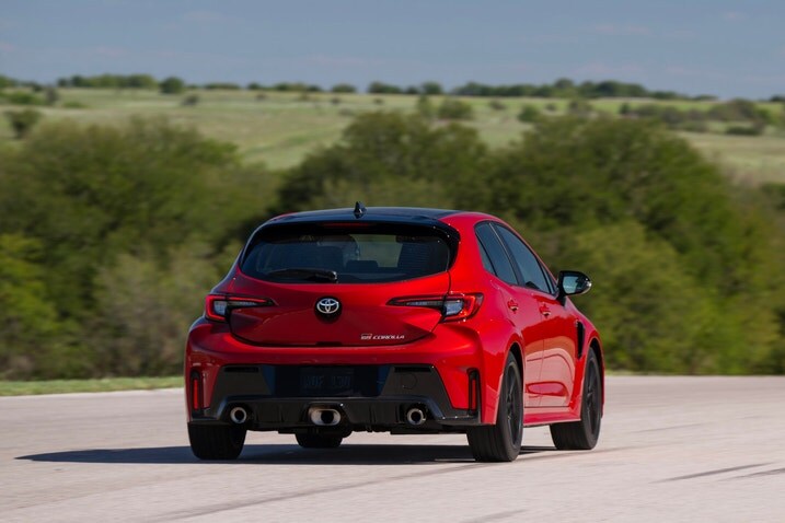 2025 Toyota GR Corolla rear