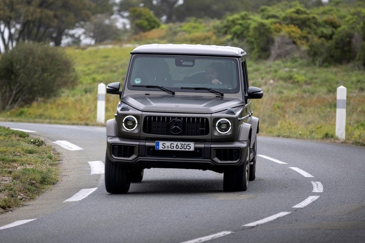 2025 Mercedes-AMG G 63 driving