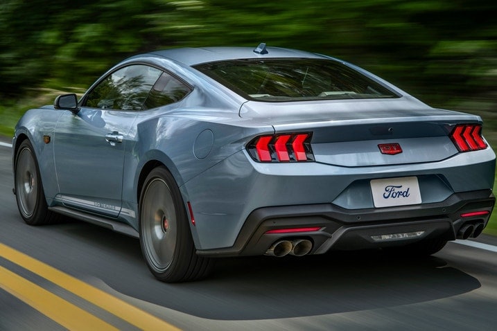 2025 Ford Mustang 60th Anniversary Package Rear Angle