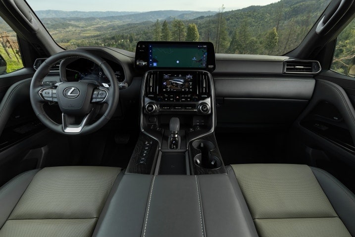 2025 Lexus LX 700h interior