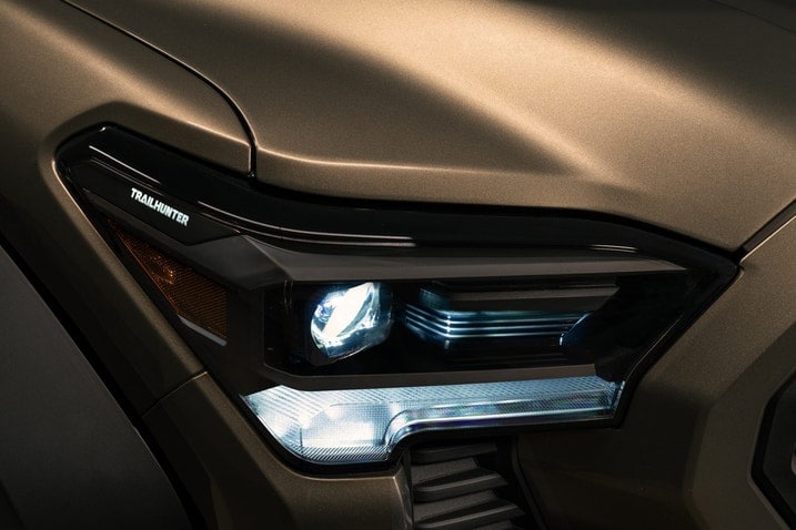 2024 Toyota Tacoma Trailhunter teaser exterior detail
