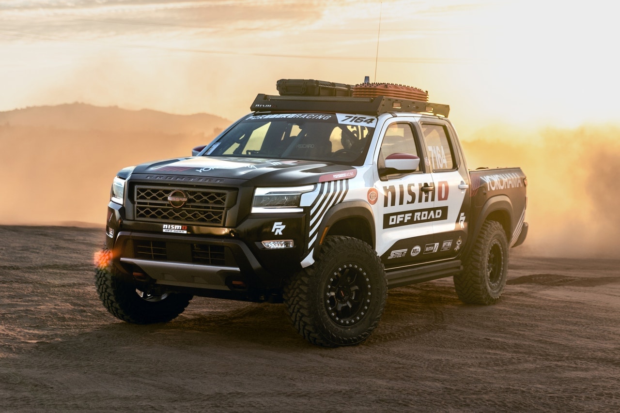 2023 Nissan Frontier SEMA Concept front 3/4