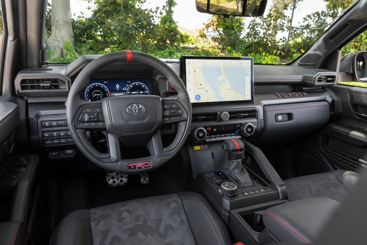 2024 Toyota Tacoma TRD Pro dashboard